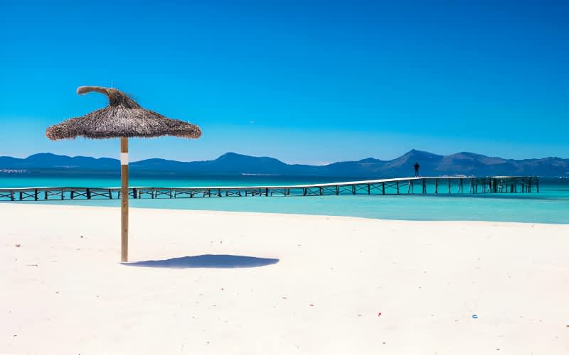Playa de Muro Beach Avrupa'nın en iyi plajları